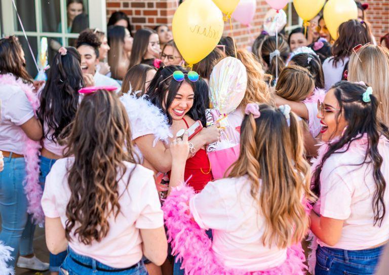 bid day, social sorority